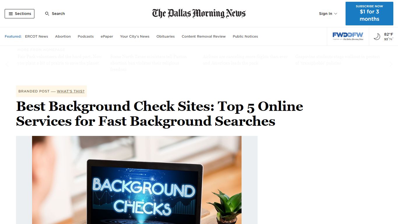Best Background Check Sites: Top 5 Online Services for Fast Background ...